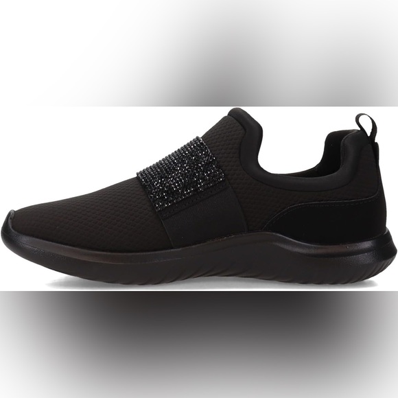 Clarks Women's Nova Way Sneaker, Black/Black, Sz 8 - Picture 4 of 7